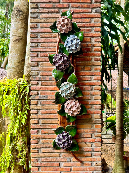 Hydrangea Flower Wall Hang