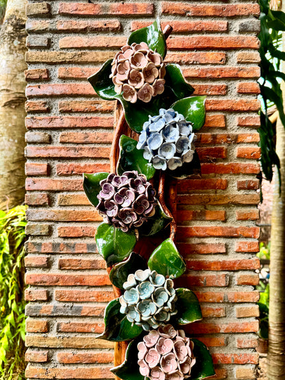 Hydrangea Flower Wall Hang