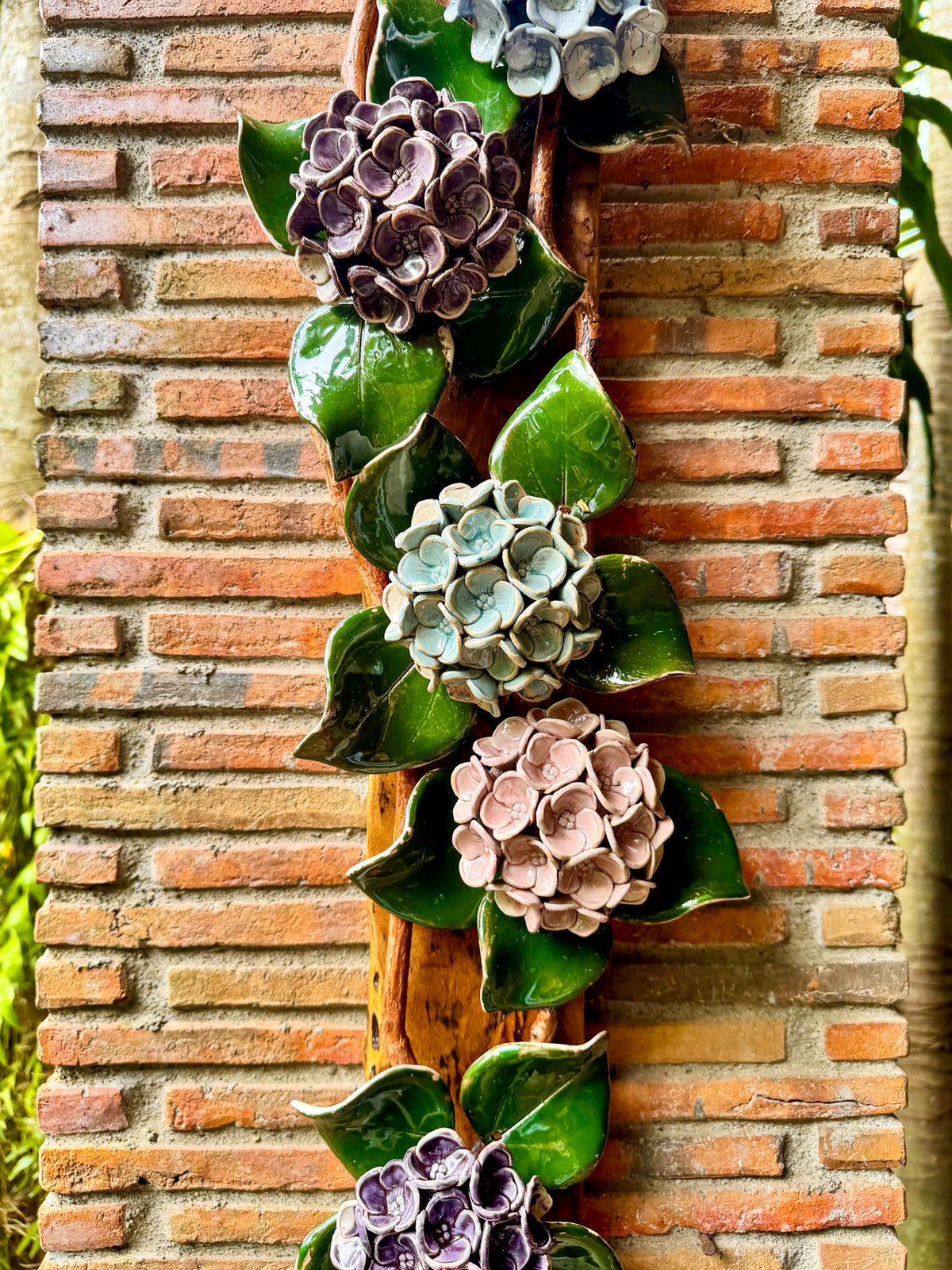 Hydrangea Flower Wall Hang