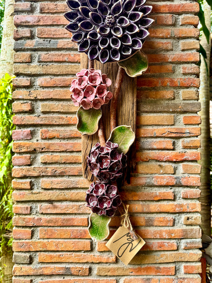 Hydrangea Flower Wall Hang