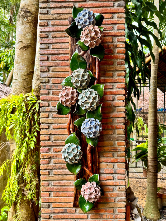 Hydrangea Flower Wall Hang