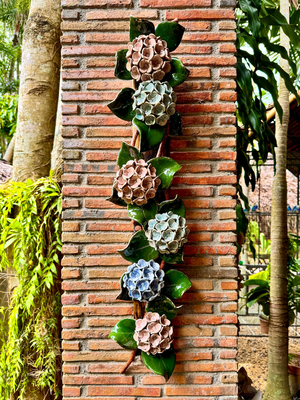 Hydrangea Flower Wall Hang