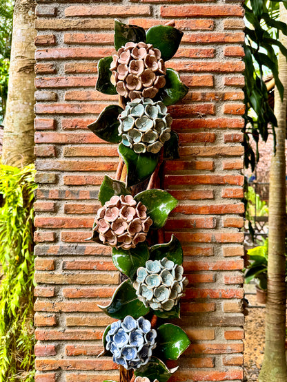 Hydrangea Flower Wall Hang