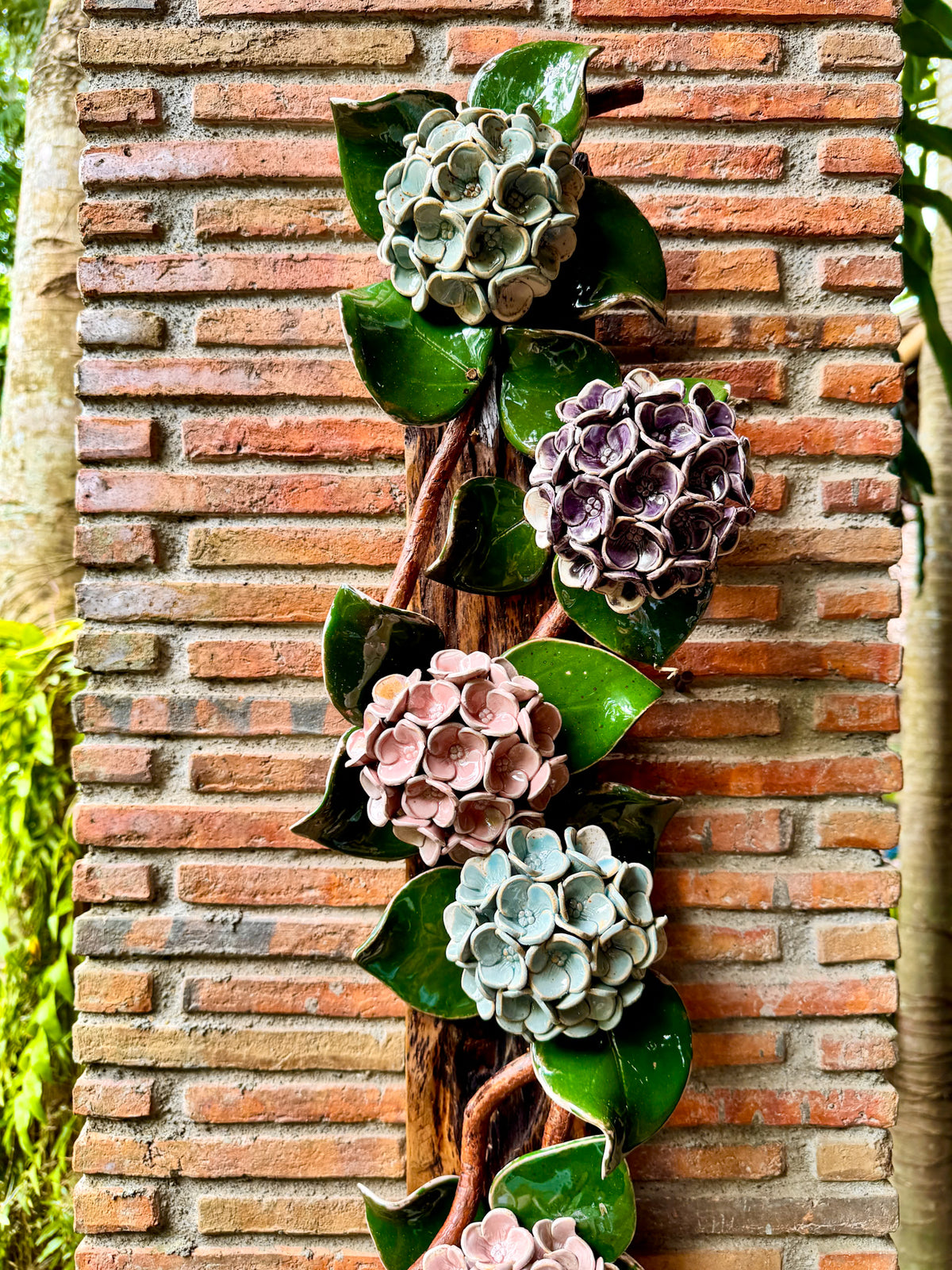 Hydrangea Flower Wall Hang