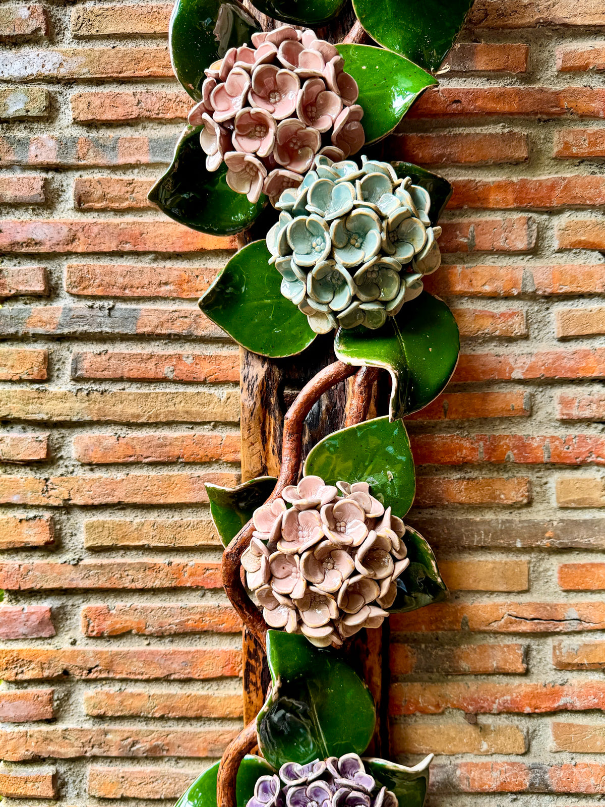 Hydrangea Flower Wall Hang