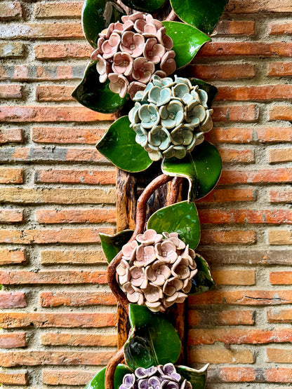 Hydrangea Flower Wall Hang