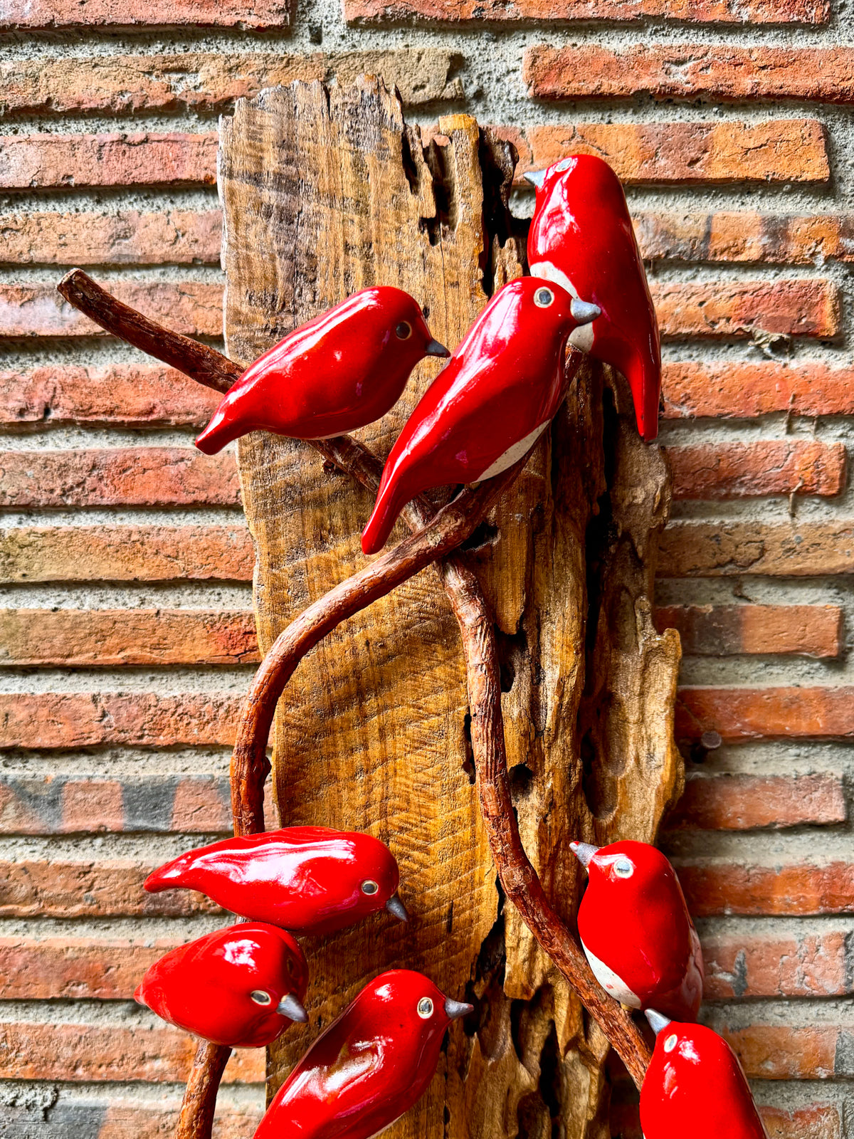 Birds on Vines Wall Hang