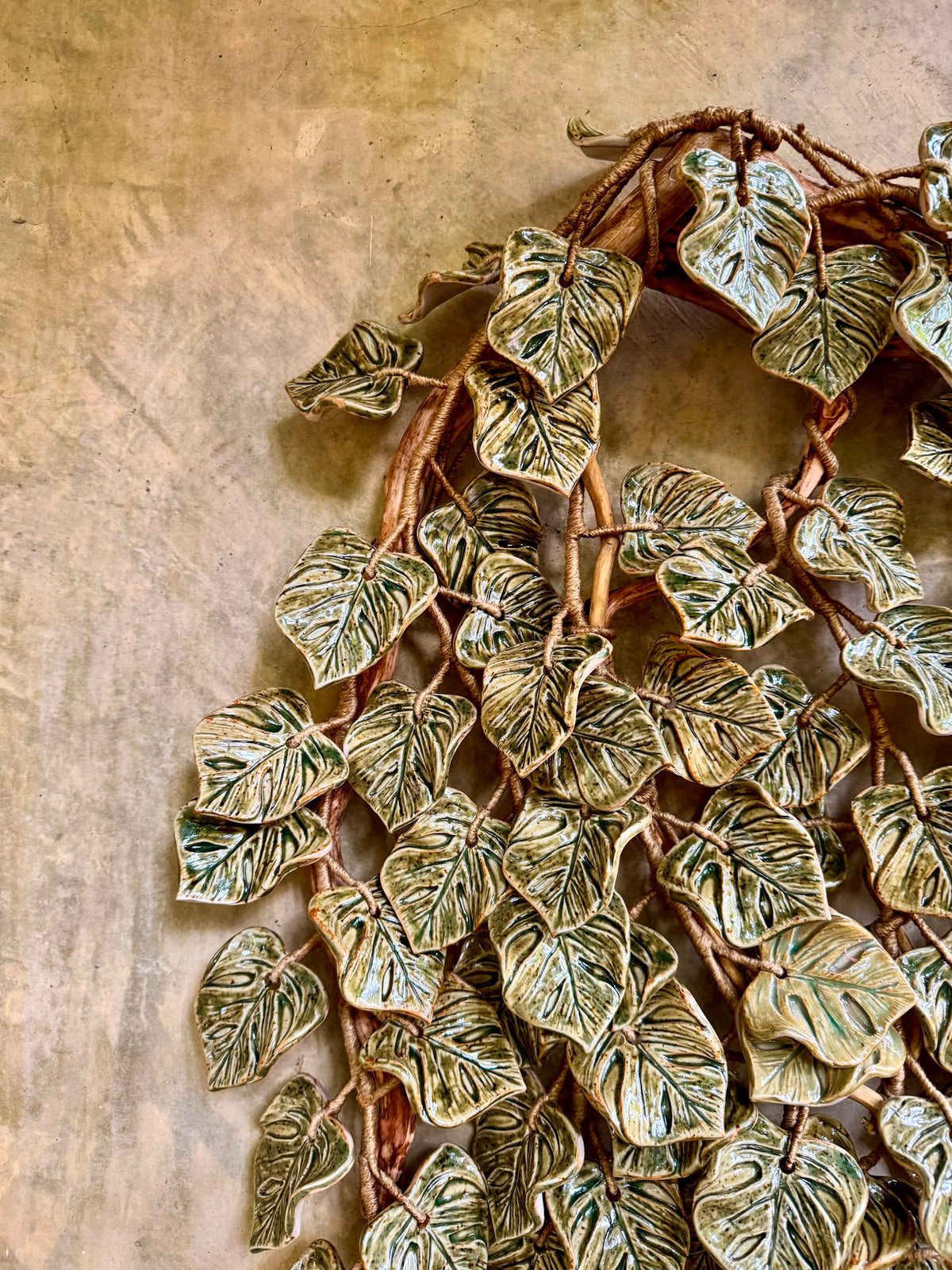 Monstera Garland Wall Hang