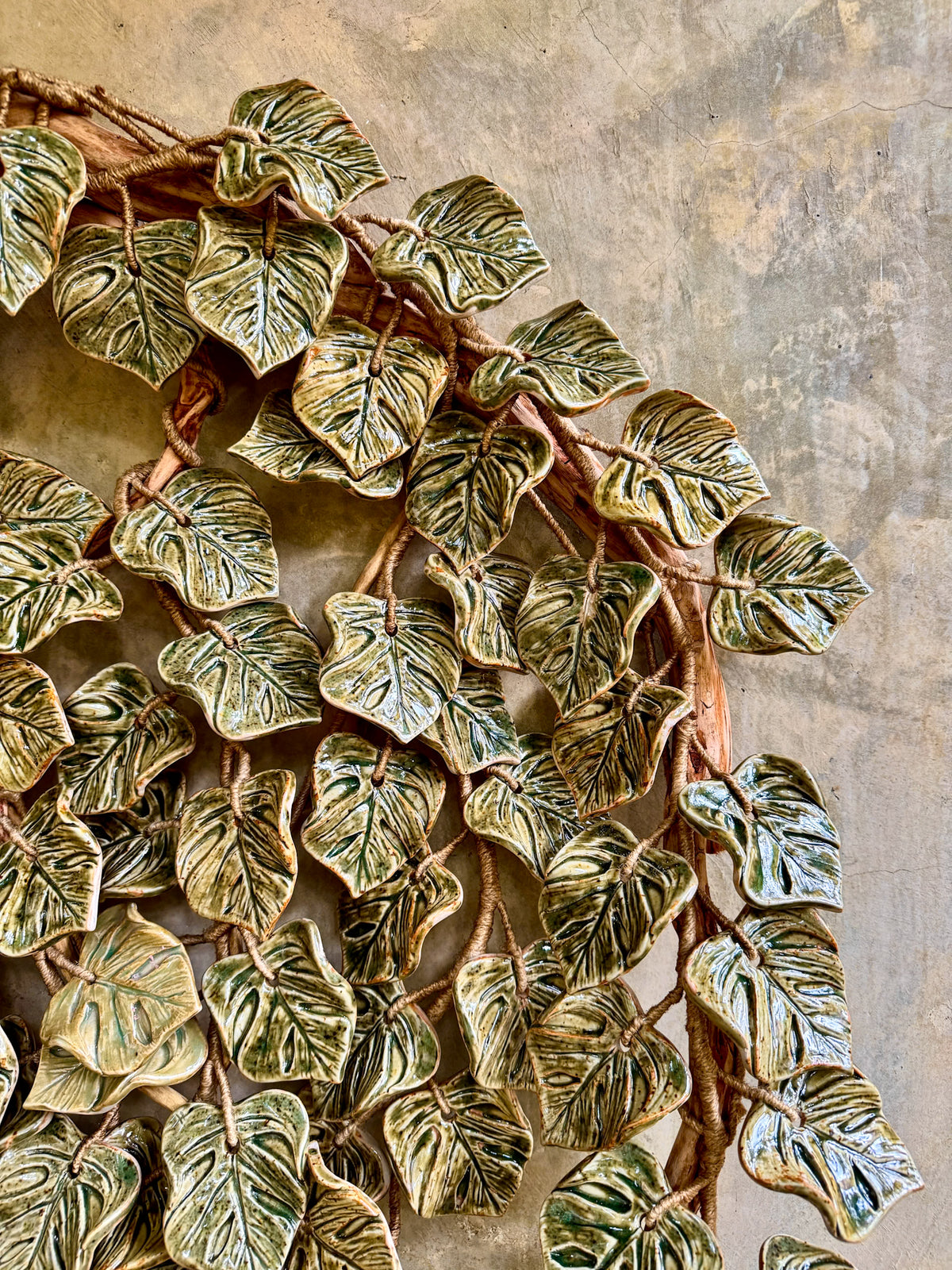 Monstera Garland Wall Hang