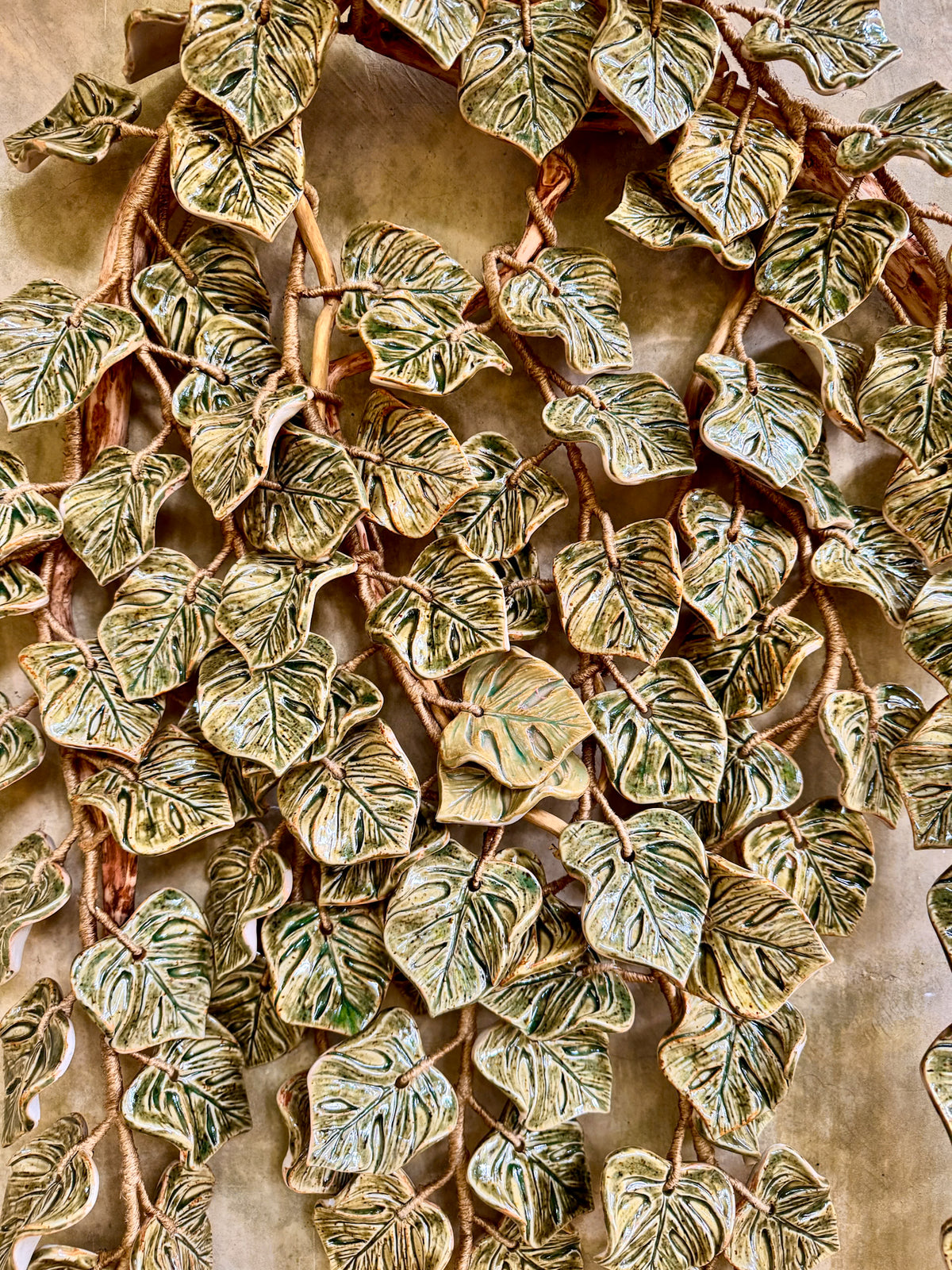 Monstera Garland Wall Hang