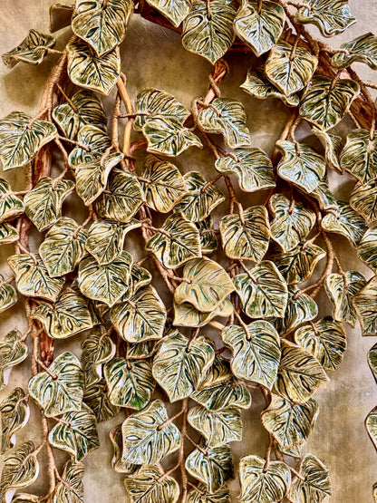 Monstera Garland Wall Hang
