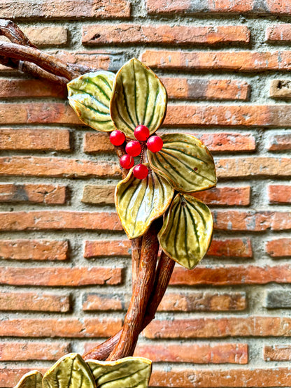 Flower Wreath Wall Hang