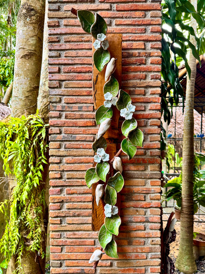 Birds and Gumamela Wall Hang