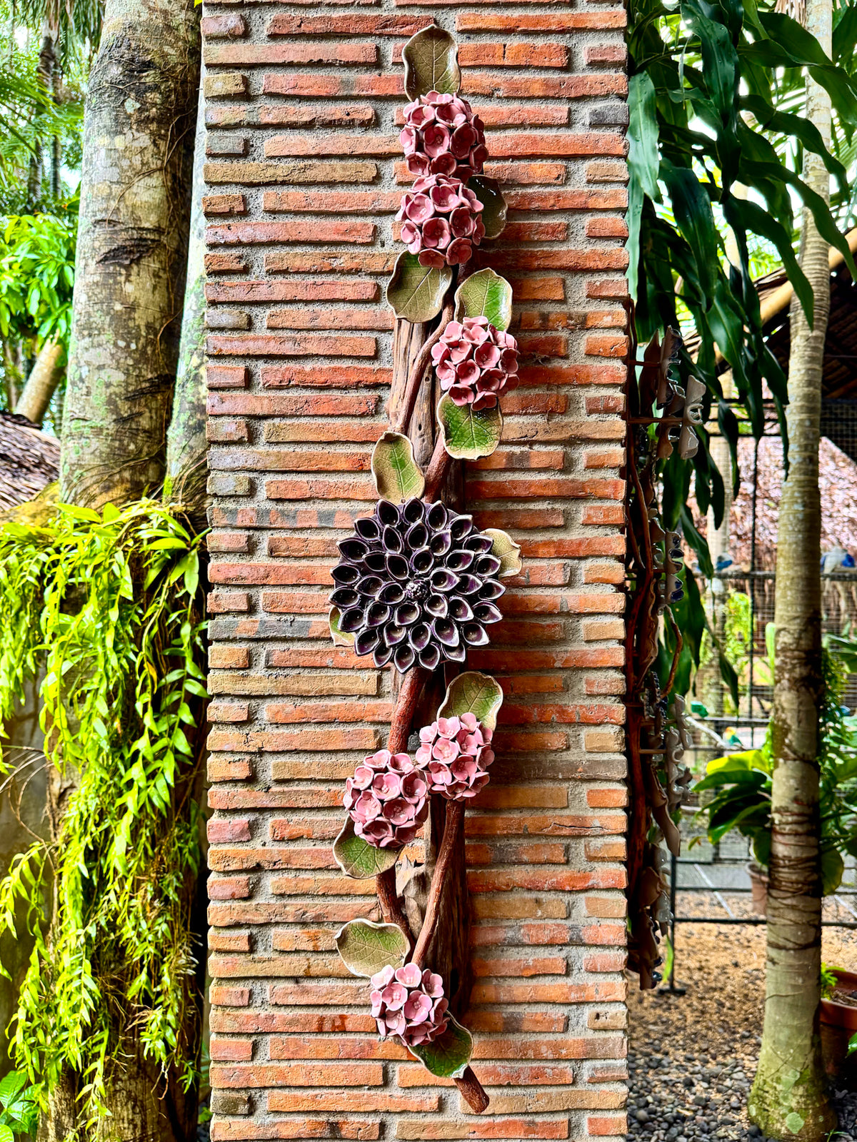Hydrangea Flower Wall Hang