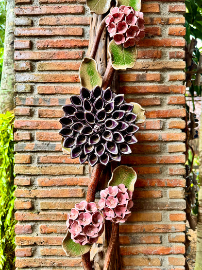 Hydrangea Flower Wall Hang