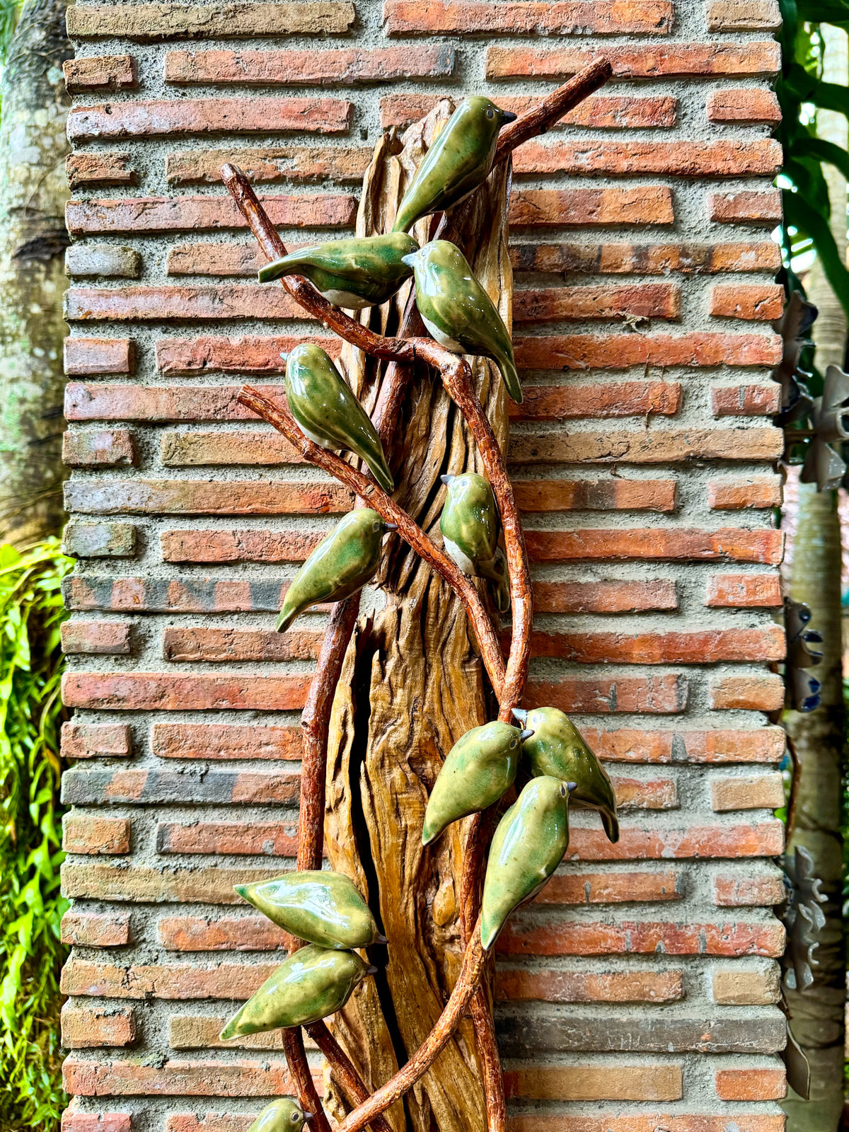 Birds on Vines Wall Hang