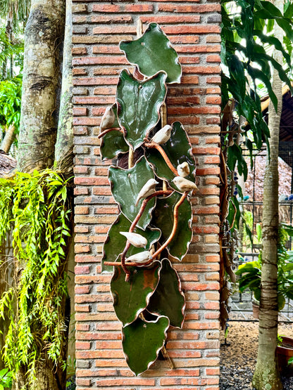 Birds and Leaves Wall Hang
