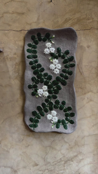 Sampaguita Fossilized Wall Hang